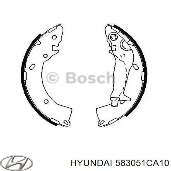 Тормоза рабочие задние ножные и тормозные барабаны Hyundai/Kia 583051CA10 цена, от 20.85 USD