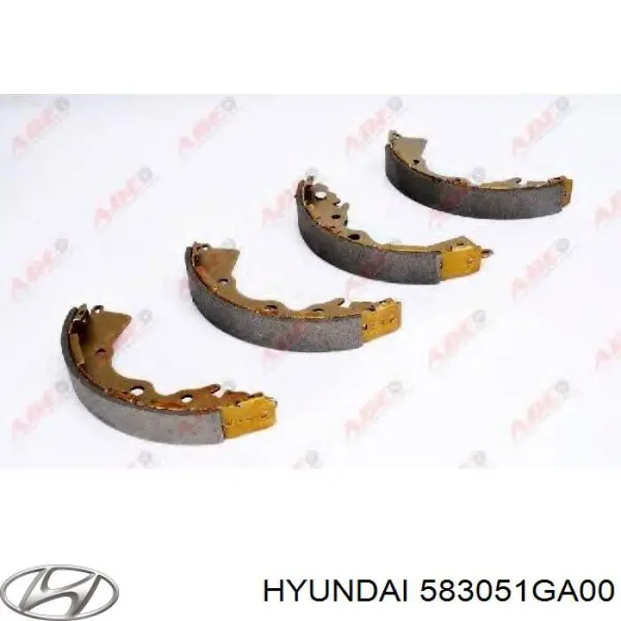 Тормоза рабочие задние ножные и тормозные барабаны Hyundai/Kia 583051GA00 цена, от 18.41 USD