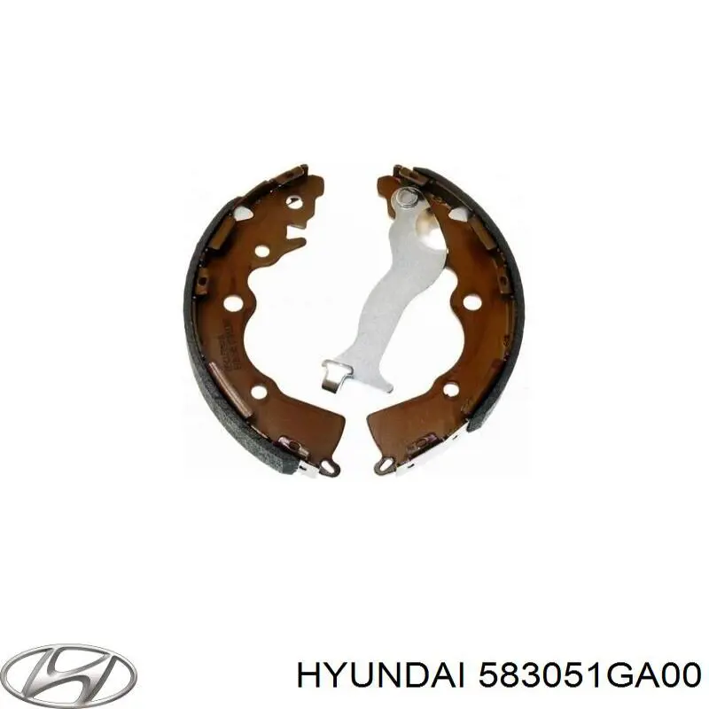 Барабанные колодки Hyundai/Kia 583051GA00