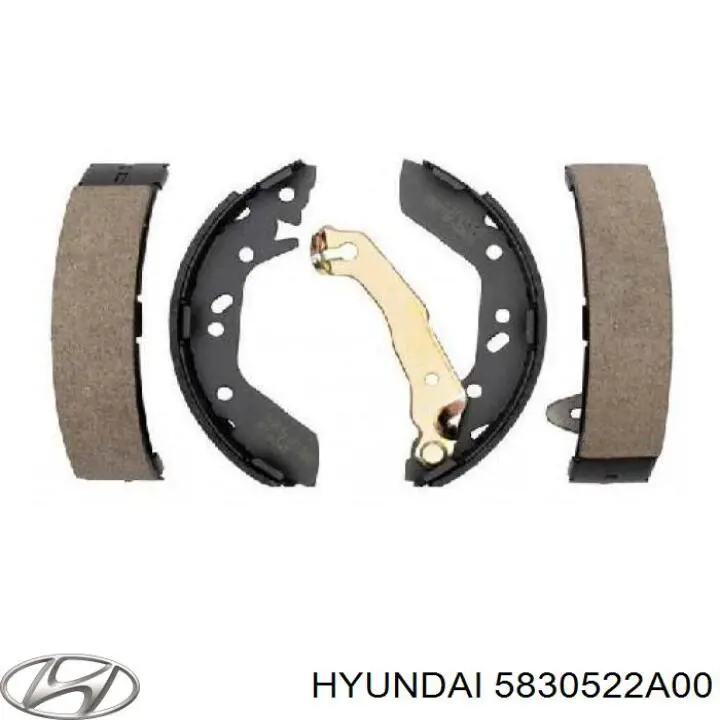 Тормоза рабочие задние ножные и тормозные барабаны Hyundai/Kia 5830522A00 цена, от 16.14 USD