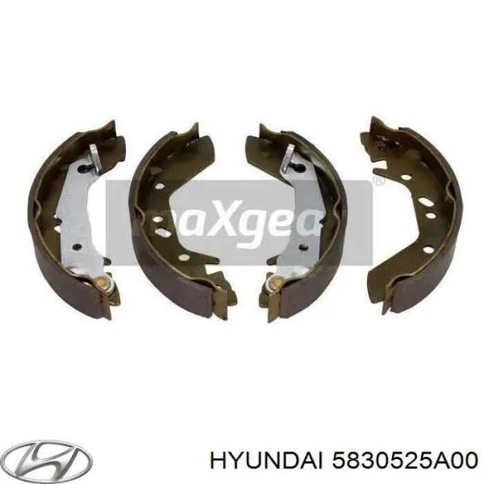 Тормоза рабочие задние ножные и тормозные барабаны Hyundai/Kia 5830525A00 цена, от 16.12 USD