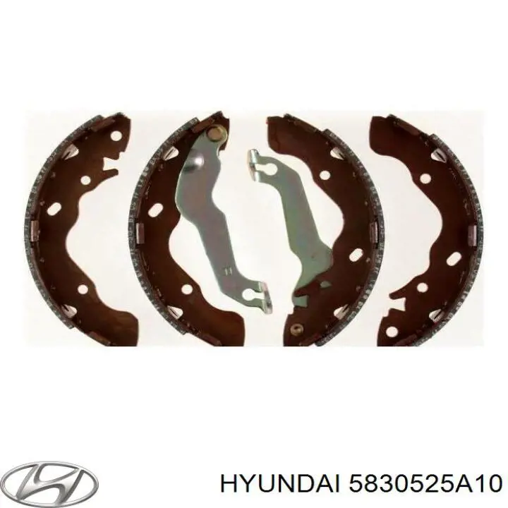 Тормоза рабочие задние ножные и тормозные барабаны Hyundai/Kia 5830525A10 цена, от 18.81 USD