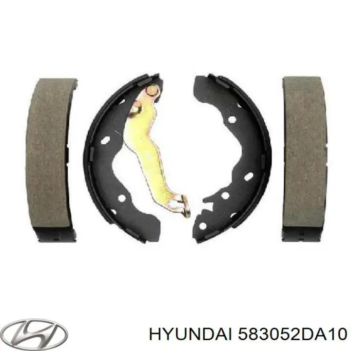 583052DA10 Hyundai/Kia Барабанные тормозные колодки