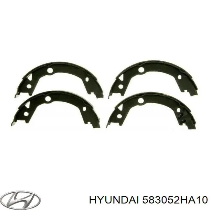 KBS3413 Kavo Parts Барабанные тормозные колодки