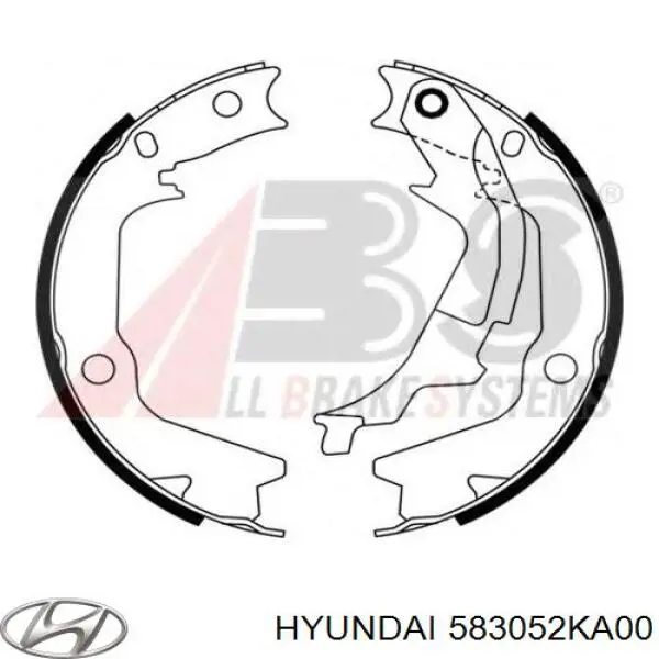 Тормозные колодки стояночного тормоза Hyundai/Kia 583052KA00 цена, от 15.19 USD