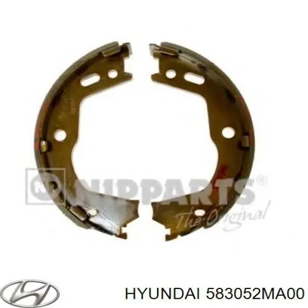 Тормозные колодки стояночного тормоза Hyundai/Kia 583052MA00 цена, от 33.18 USD