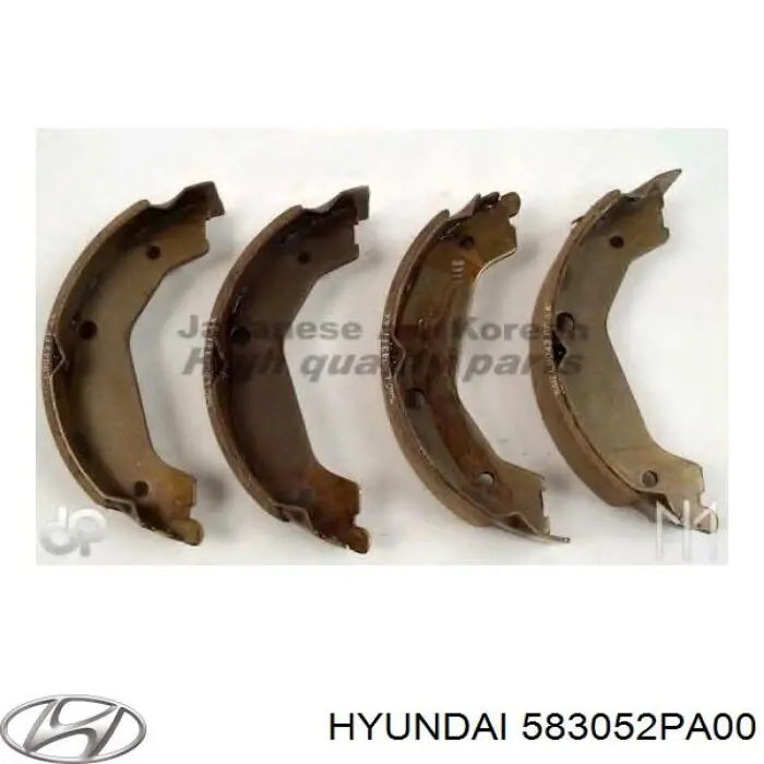 Тормозные колодки стояночного тормоза Hyundai/Kia 583052PA00 цена, от 59.05 USD