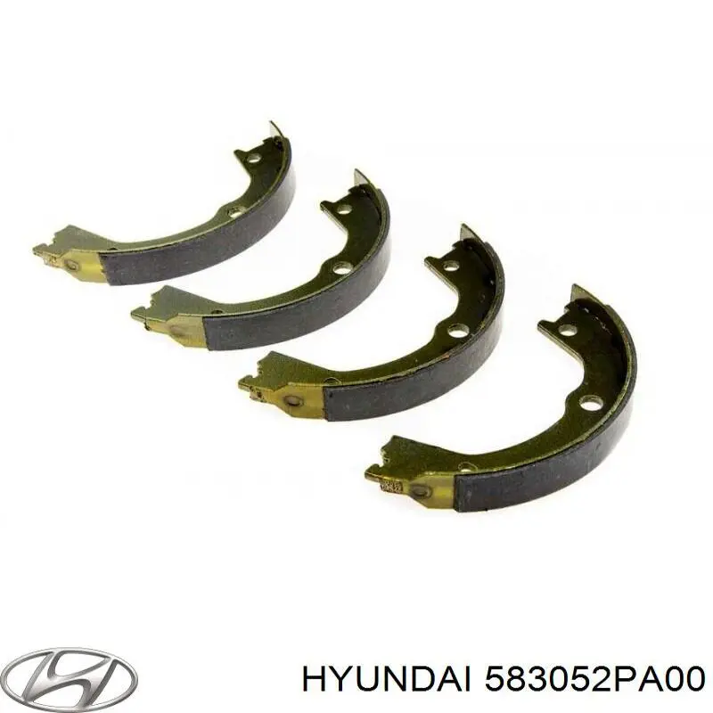 Колодки ручника 583052PA00 Hyundai/Kia