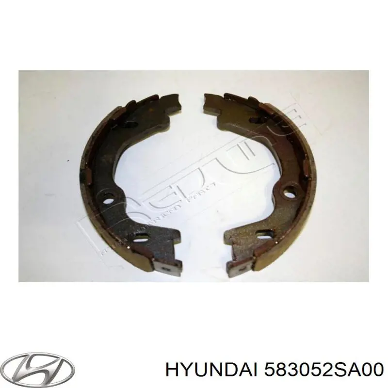 Тормозные колодки стояночного тормоза Hyundai/Kia 583052SA00 цена, от 38.28 USD