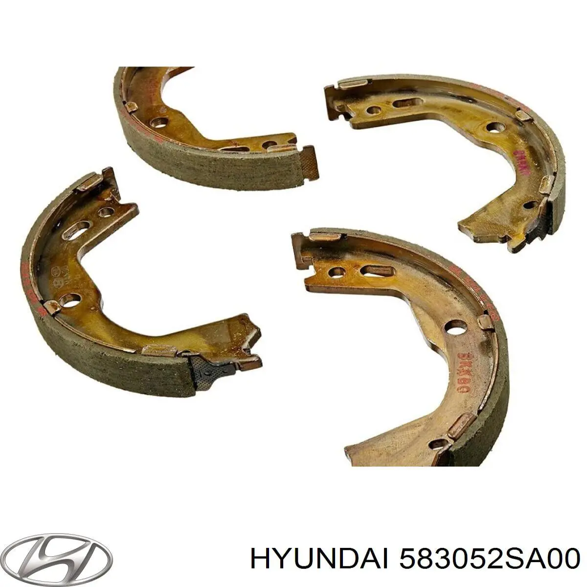 Колодки ручника 583052SA00 Hyundai/Kia