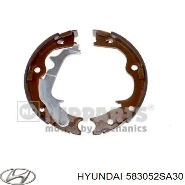 Купить 583052SA30 Hyundai/Kia Колодки ручника/стояночного тормоза