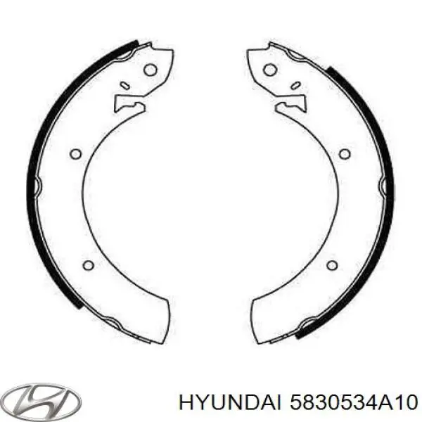 Тормоза рабочие задние ножные и тормозные барабаны Hyundai/Kia 5830534A10 цена, от 22.95 USD
