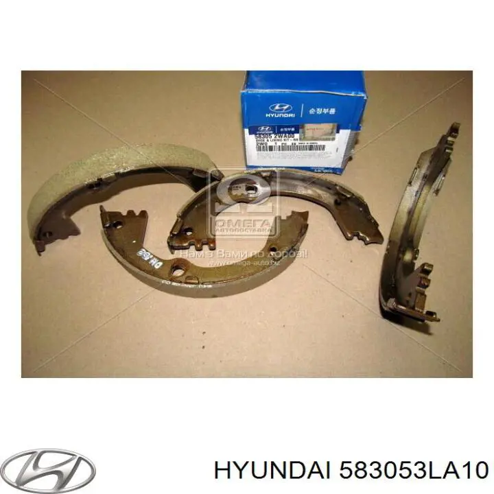 Колодки ручника 583053LA10 Hyundai/Kia