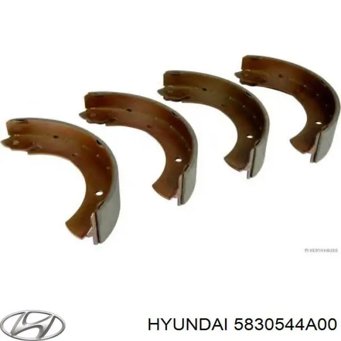 Тормоза рабочие задние ножные и тормозные барабаны Hyundai/Kia 5830544A00 цена, от 23.08 USD
