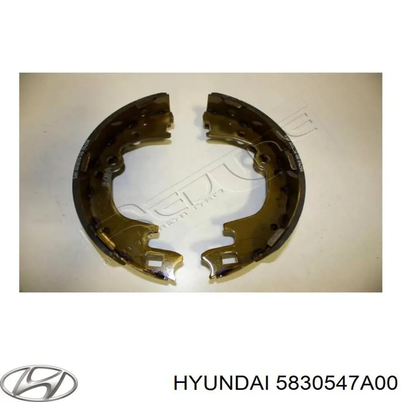 Тормоза рабочие задние ножные и тормозные барабаны Hyundai/Kia 5830547A00 цена, от 36.88 USD