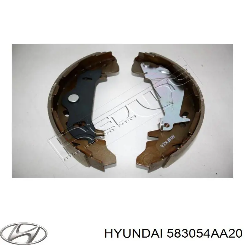 Тормоза рабочие задние ножные и тормозные барабаны Hyundai/Kia 583054AA20 цена, от 46.70 USD