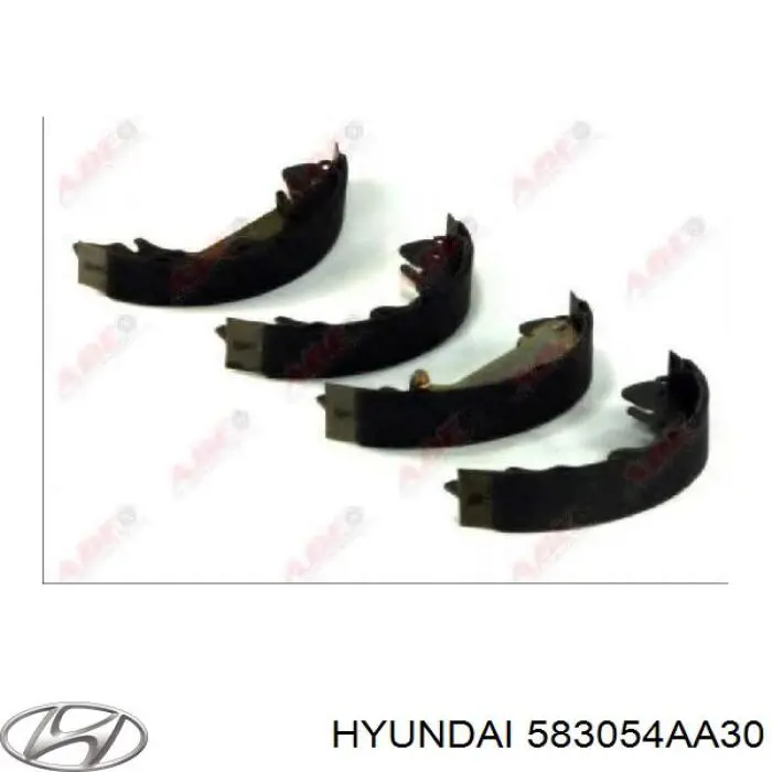 Тормоза рабочие задние ножные и тормозные барабаны Hyundai/Kia 583054AA30 цена, от 46.88 USD