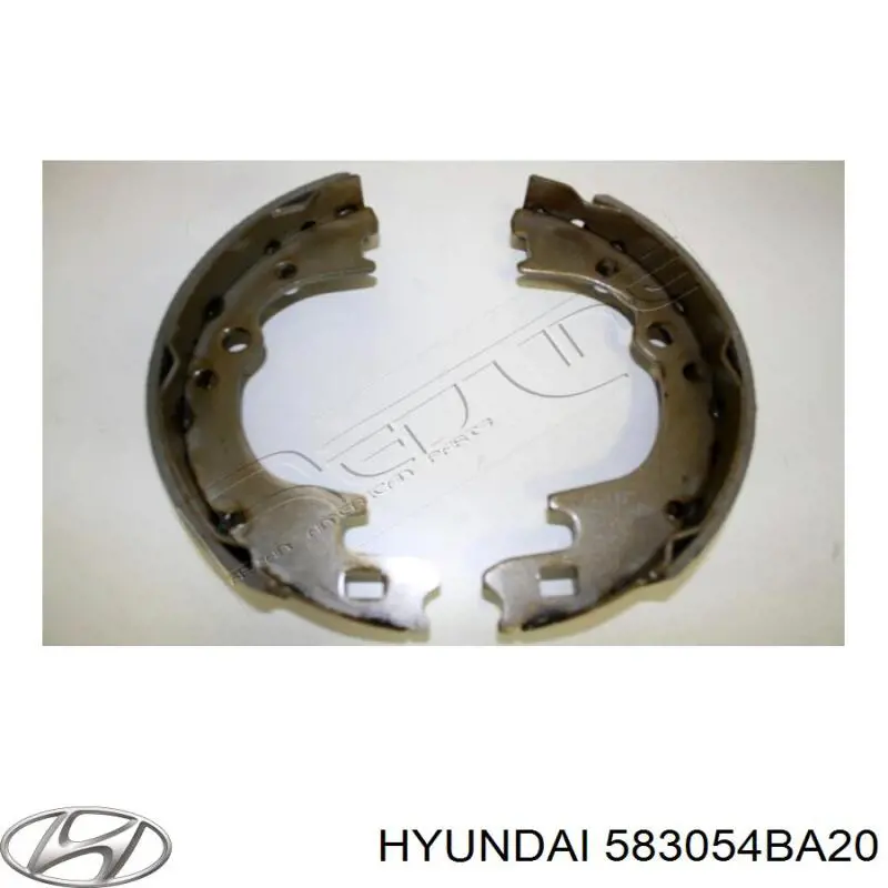 Тормоза рабочие задние ножные и тормозные барабаны Hyundai/Kia 583054BA20 цена, от 23.32 USD