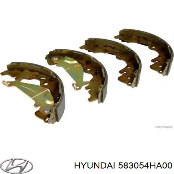 Тормоза рабочие задние ножные и тормозные барабаны Hyundai/Kia 583054HA00 цена, от 49.77 USD