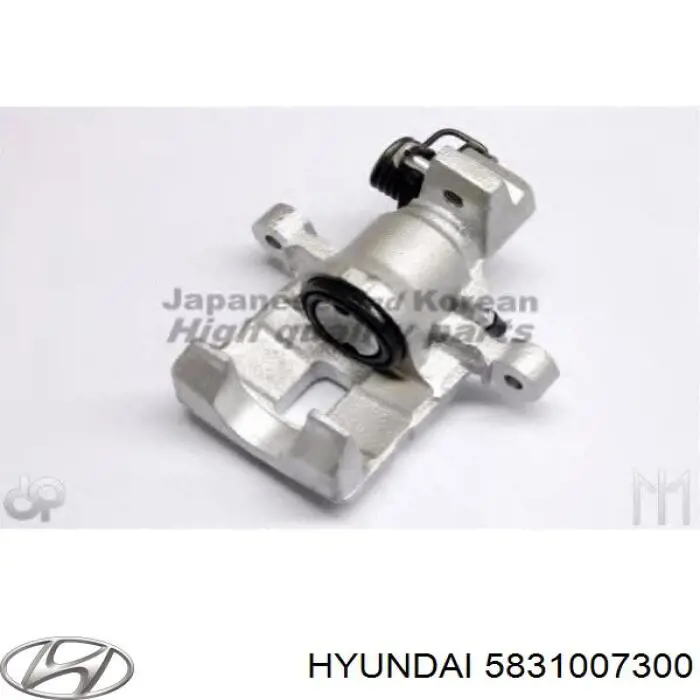 Суппорт тормозной задний левый 5831007300 Hyundai/Kia