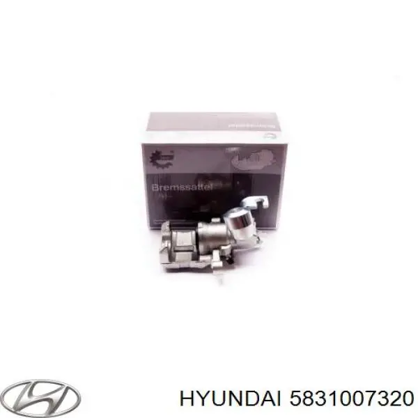 Суппорт задний левый 5831007320 Hyundai/Kia