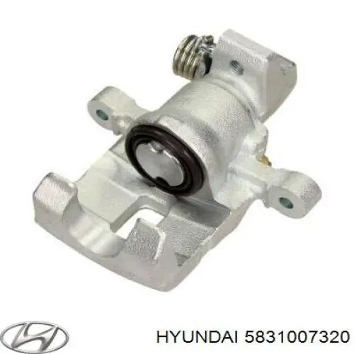 Задний левый суппорт Hyundai/Kia 5831007320 цена, от 62.88 USD
