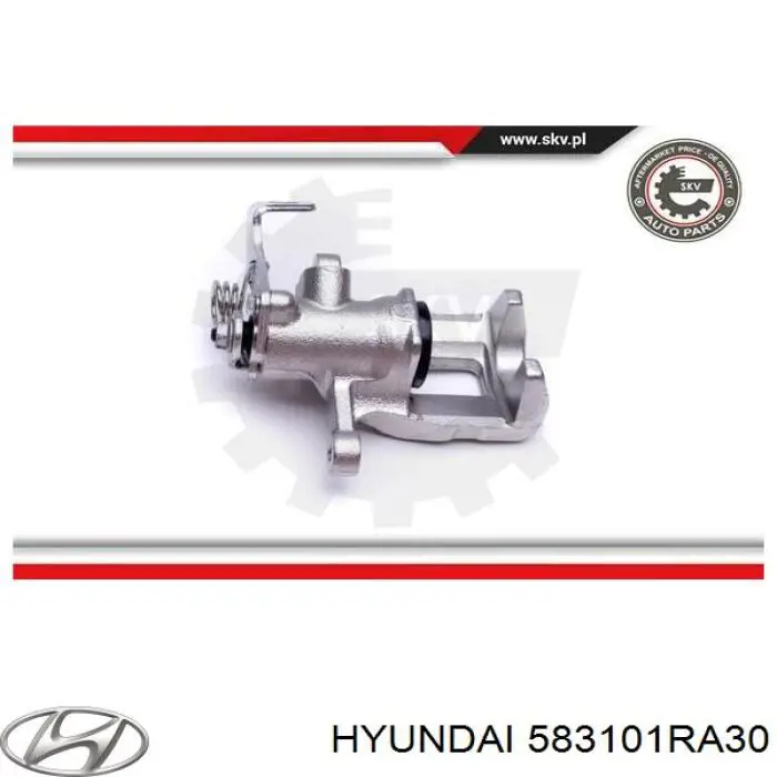 Суппорт задний левый 583101RA30 Hyundai/Kia