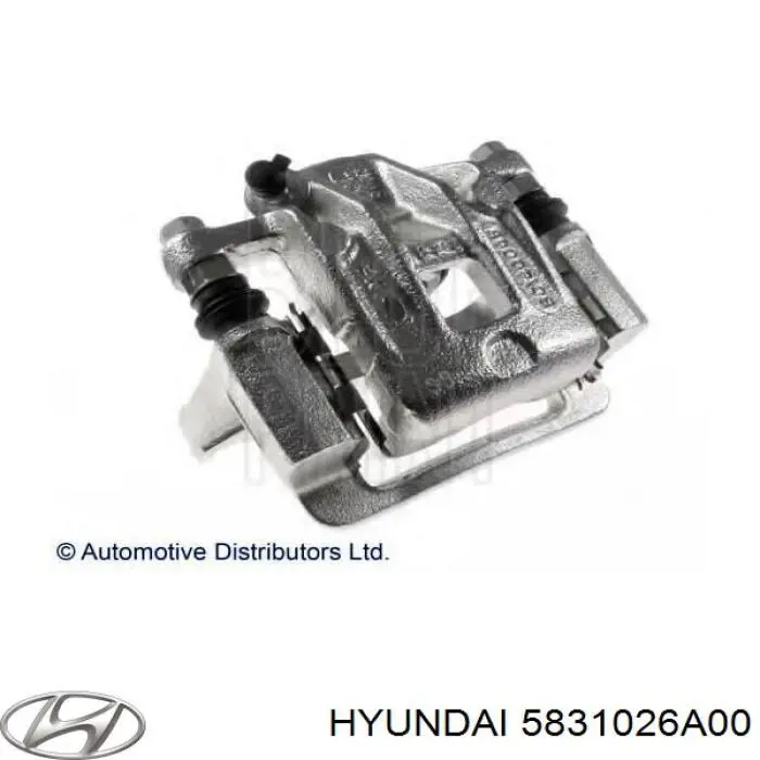 Тормозной суппорт правый задний Hyundai/Kia 5831026A00 цена, от 25.42 USD