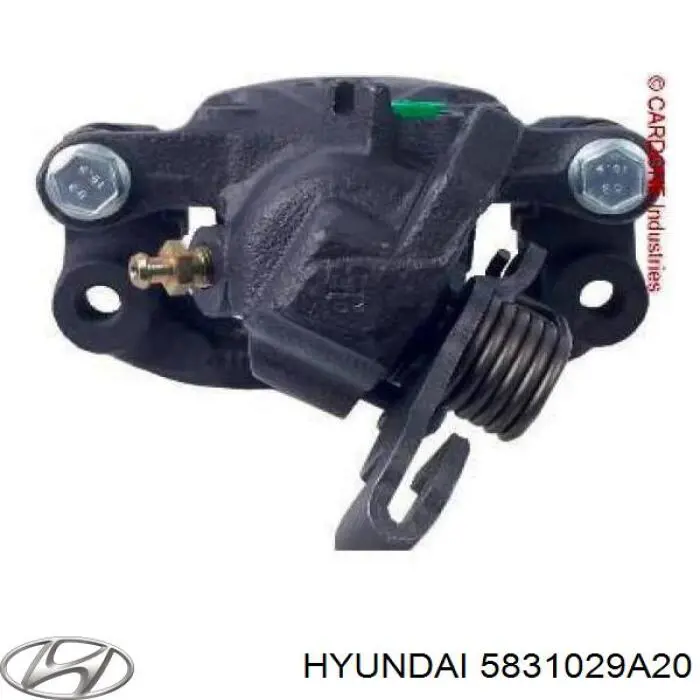 Задний левый суппорт Hyundai/Kia 5831029A20 цена, от 35.82 USD