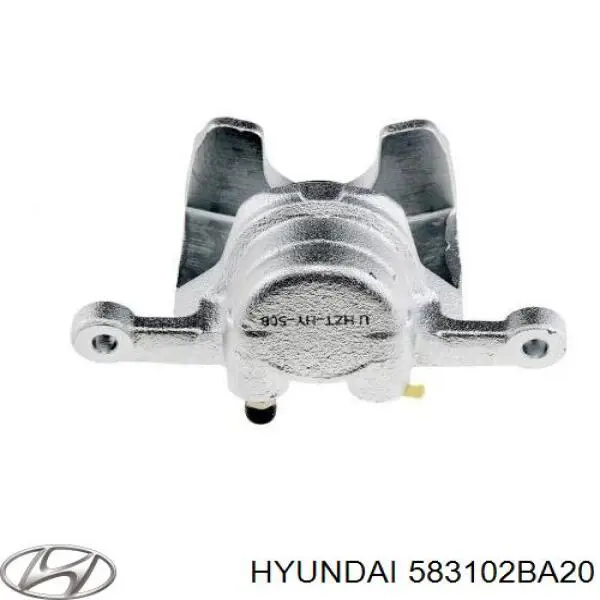 583102BA20 Hyundai/Kia suporte do freio traseiro esquerdo