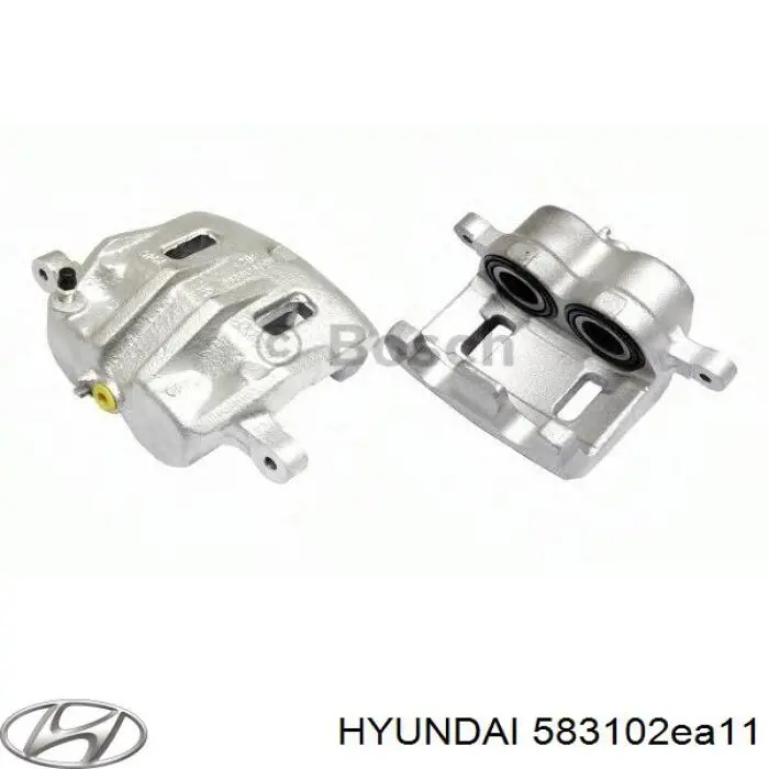 Суппорт тормозной задний левый Hyundai/Kia 583102EA11