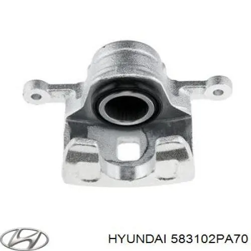 583102PA70 Hyundai/Kia suporte do freio traseiro esquerdo