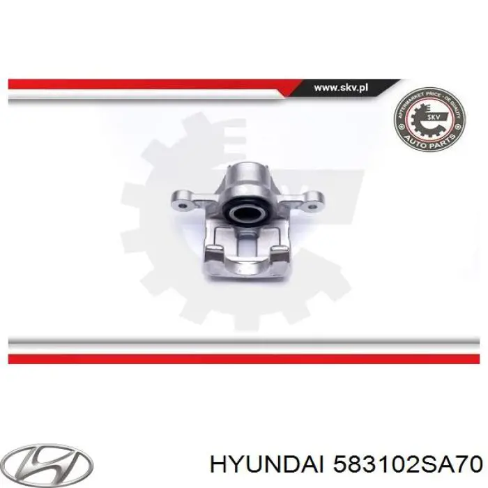 Купить 583102SA70 Hyundai/Kia Суппорт задний левый