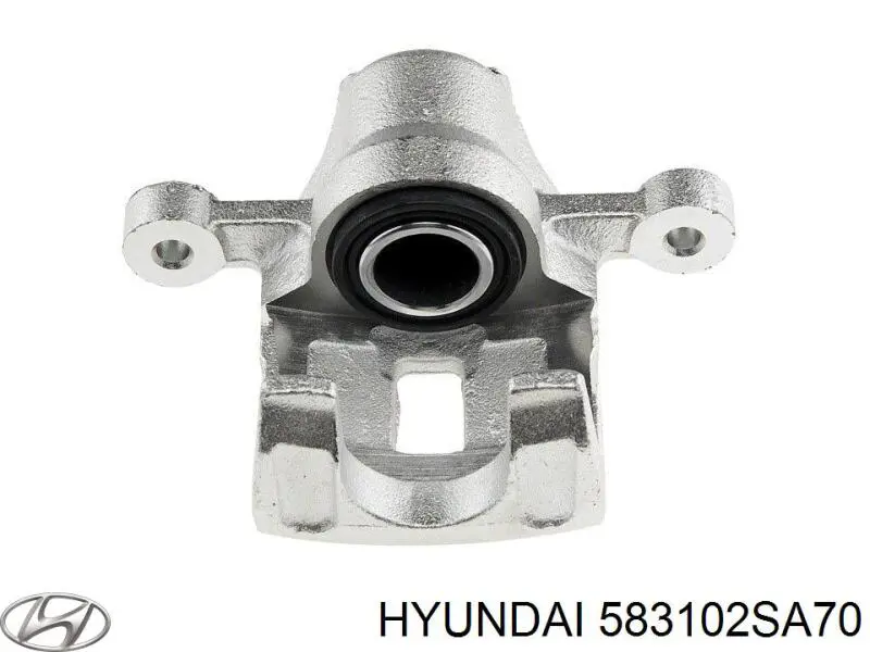 583102SA70 Hyundai/Kia suporte do freio traseiro esquerdo