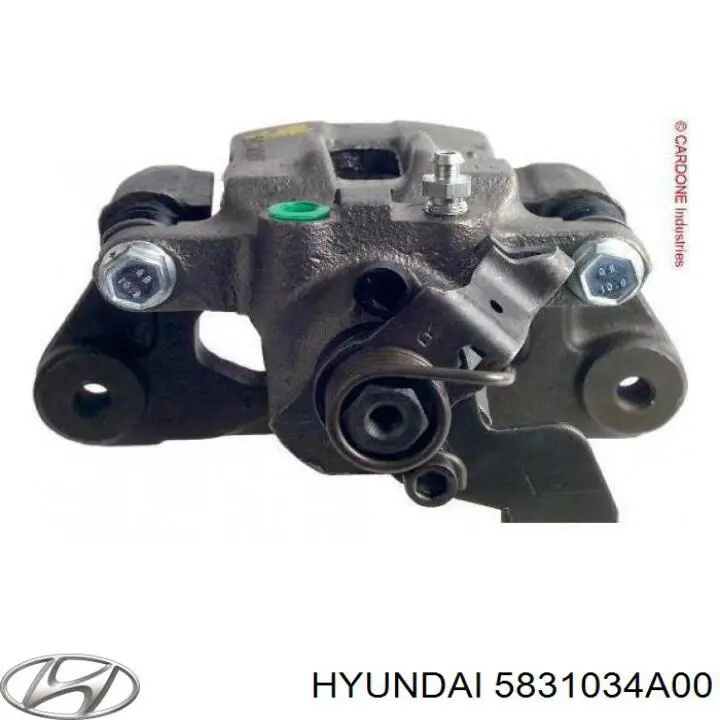 5831034A00 Hyundai/Kia суппорт тормозной задний левый