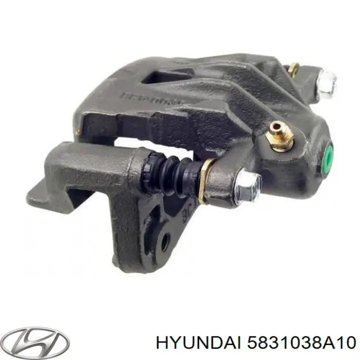 Pinza de freno trasera izquierda 5831038A10 Hyundai/Kia