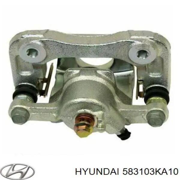 583103KA10 Hyundai/Kia suporte do freio traseiro esquerdo