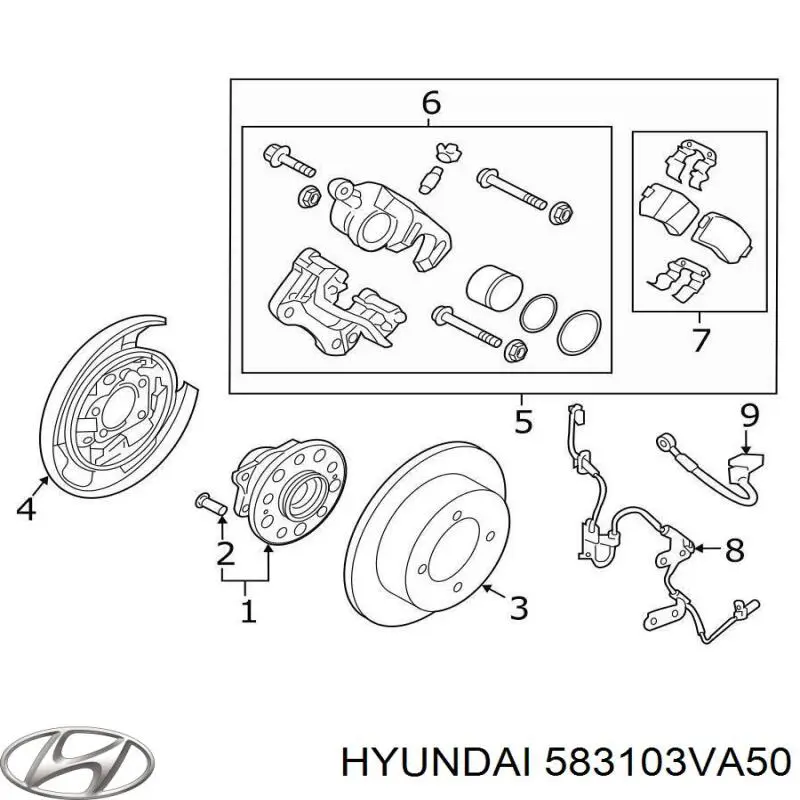  583103VA50 Hyundai/Kia