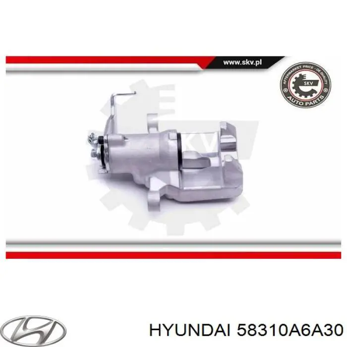Задний левый суппорт Hyundai/Kia 58310A6A30 цена, от 40.33 USD