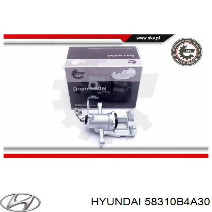 Купить 583001W350 Hyundai/Kia Суппорт задний левый