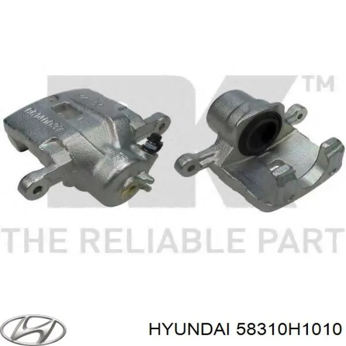 Задний левый суппорт Hyundai/Kia 58310H1010 цена, от 38.01 USD