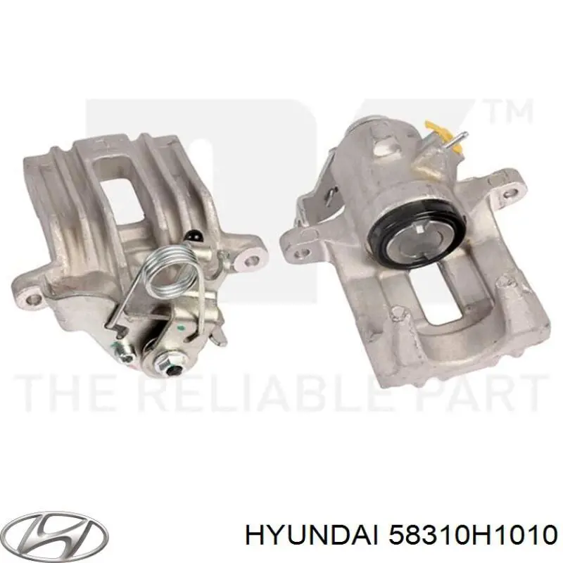 Суппорт тормозной левый задний Hyundai/Kia 58310H1010