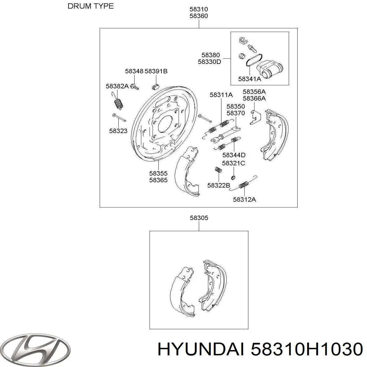 58310H1030 Hyundai/Kia 