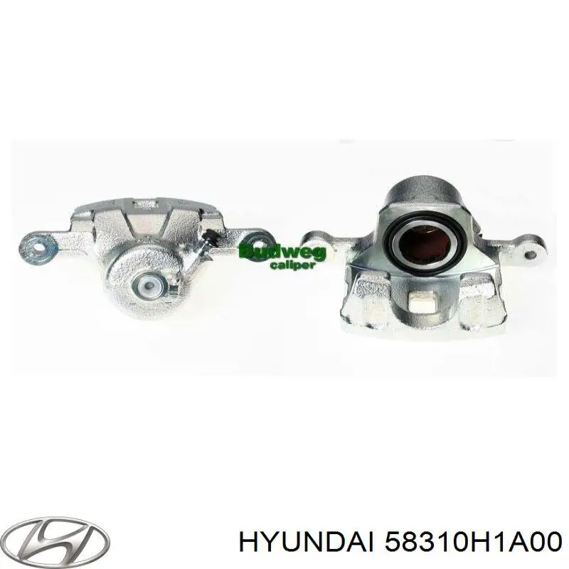Купить 58310H1A00 Hyundai/Kia Суппорт задний левый