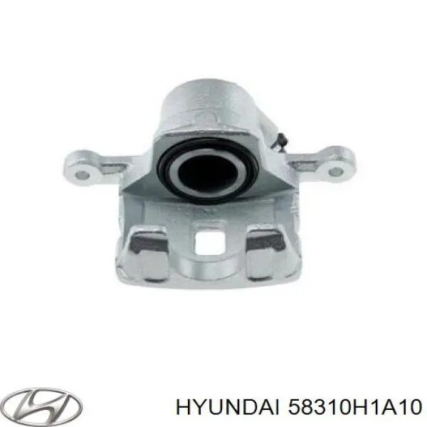 58310H1A10 Hyundai/Kia suporte do freio traseiro esquerdo