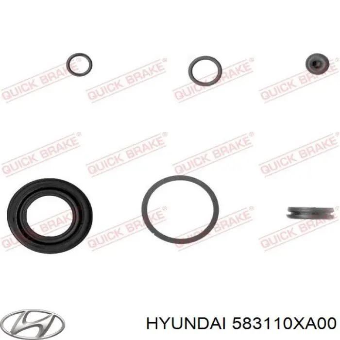 Тормозной суппорт правый задний Hyundai/Kia 583110XA00 цена, от 70.21 USD