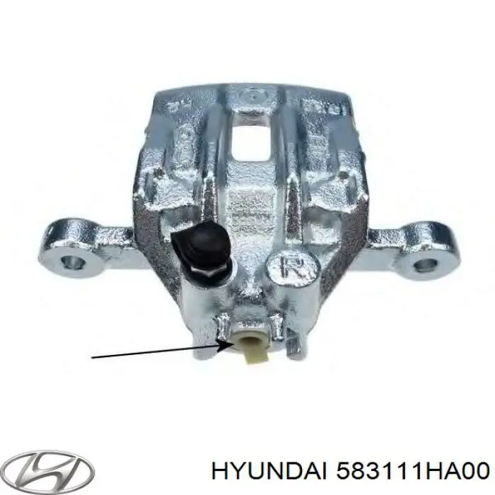 583111HA00 Hyundai/Kia Суппорт тормозной задний правый