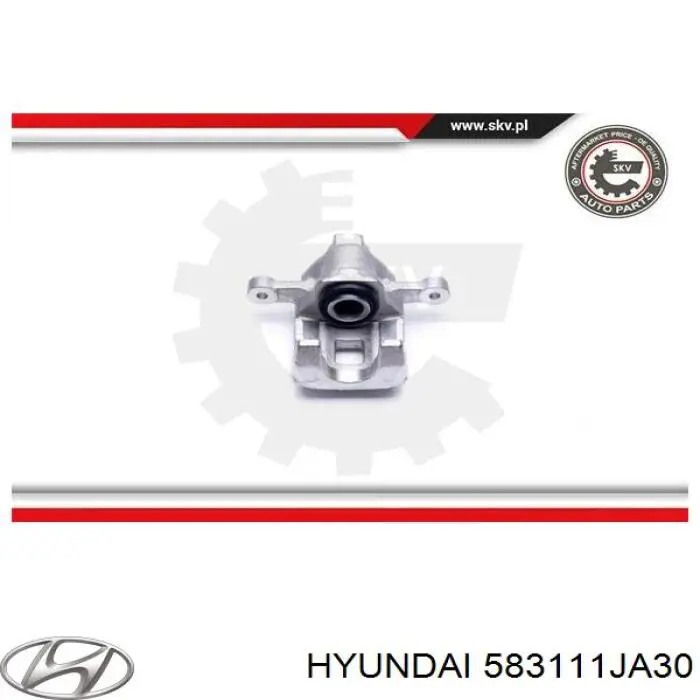 Тормозной суппорт правый задний Hyundai/Kia 583111JA30 цена, от 38.68 USD