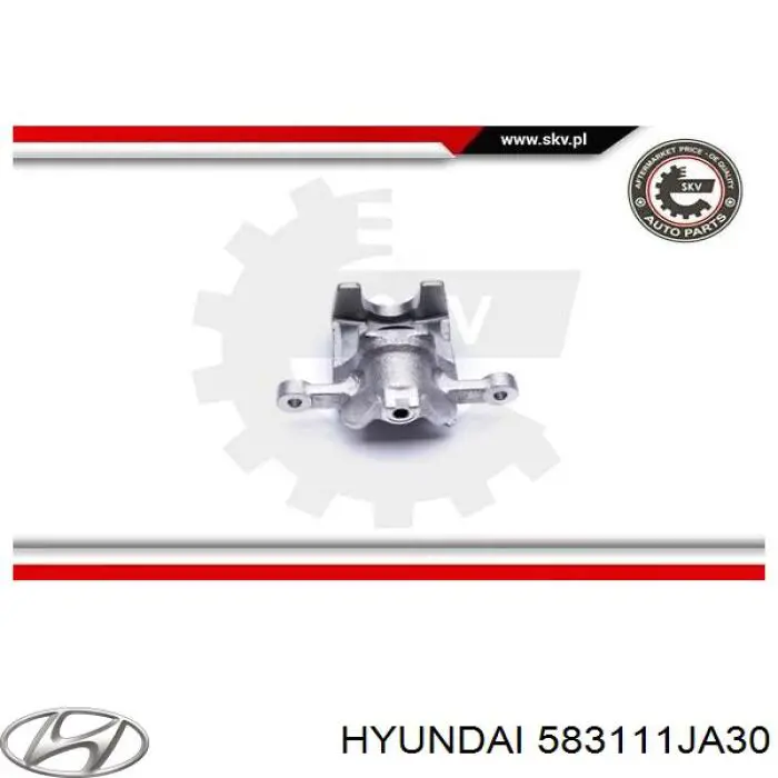 583111JA30 Hyundai/Kia суппорт тормозной задний правый