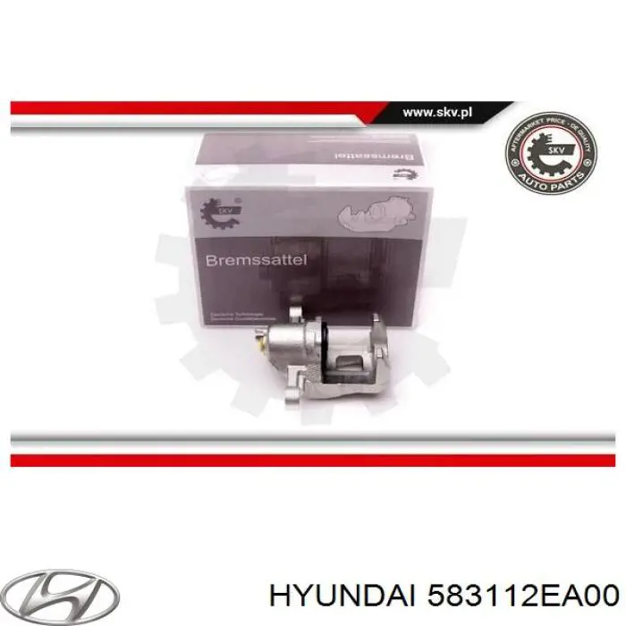 Суппорт задний правый 583112EA00 Hyundai/Kia